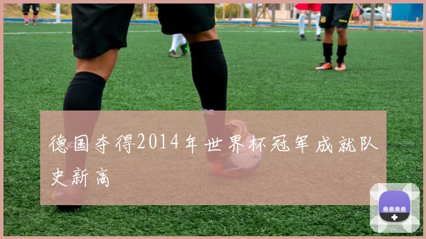 德国夺得2014年世界杯冠军成就队史新高